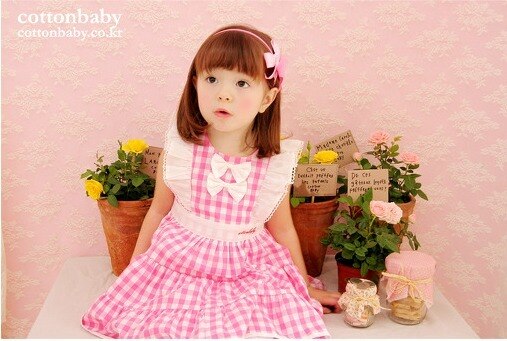 Luxury Sherbet Pink Dress (Made in Korea)