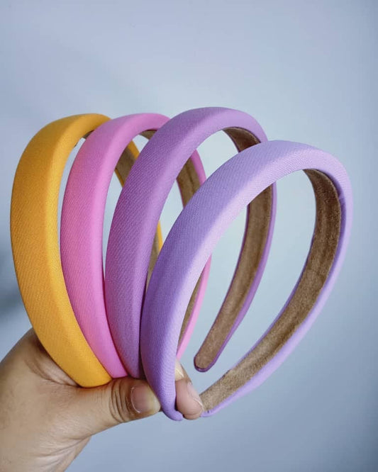 Kids Sponge Hairbands - Purple