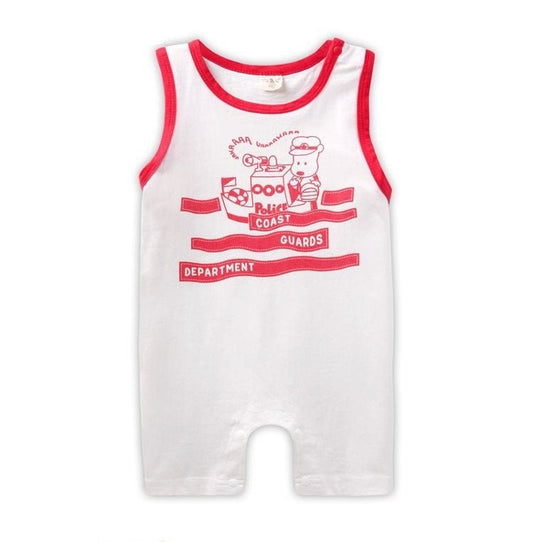 Coast Guards Department Baby Playsuit