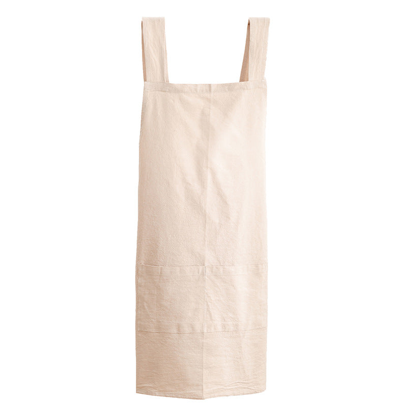 Japanese style Apron- Brown