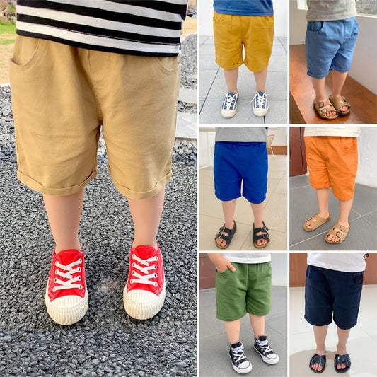 Korean Style Soft Cotton Shorts For Boys And Girls