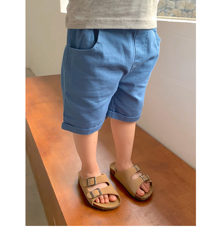 Korean Style Soft Cotton Shorts For Boys And Girls