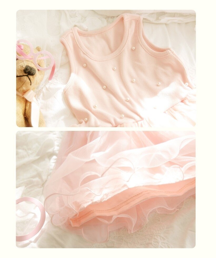 Deluxe  Elory - Pink TuTu Dress ( Made in Korea)