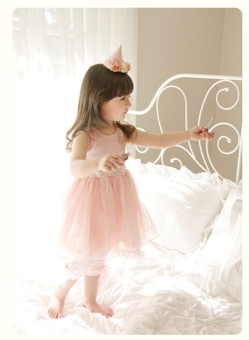 Deluxe  Elory - Pink TuTu Dress ( Made in Korea)