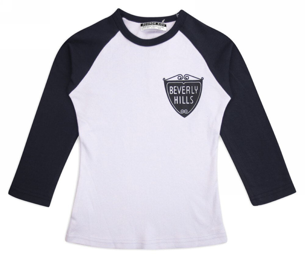 Beverly Hill Long Sleeve Baseball Top