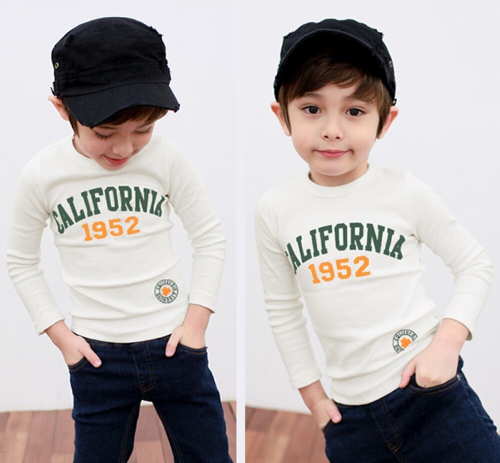 California 1952 Slim Fit Cotton Boys T-shirts