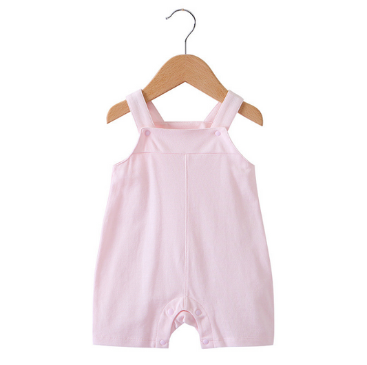 Cotton Baby Dungaree- Pink