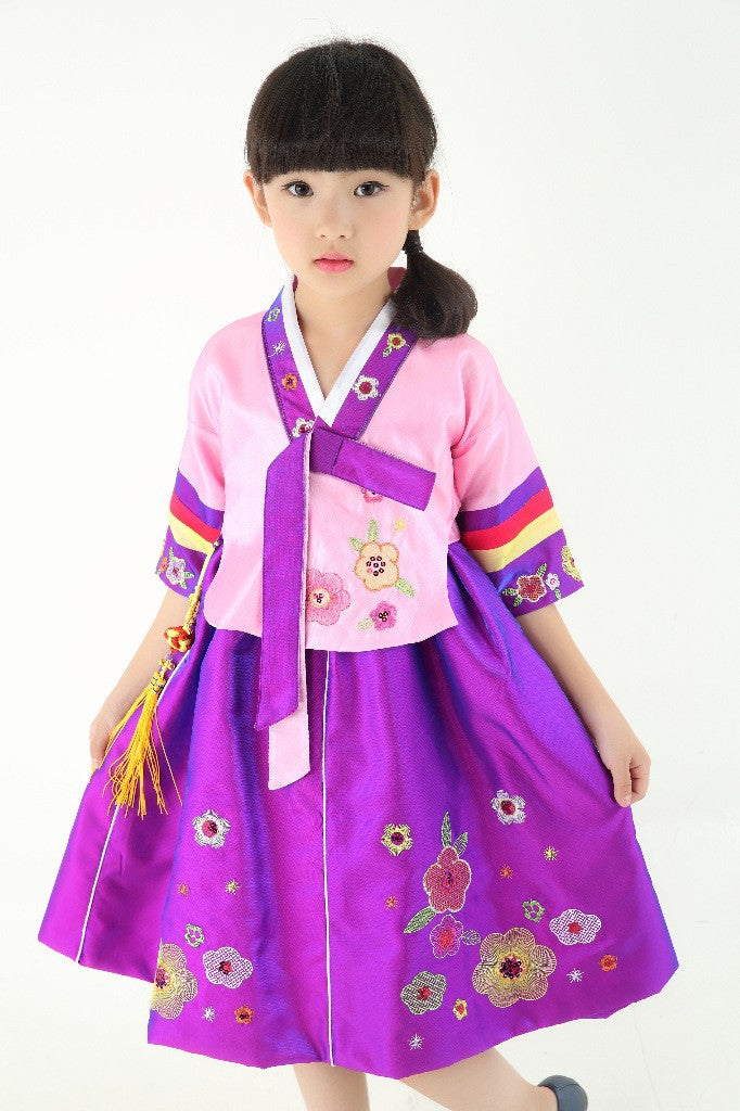 Two Piece Set Korean Hanbok for Girls