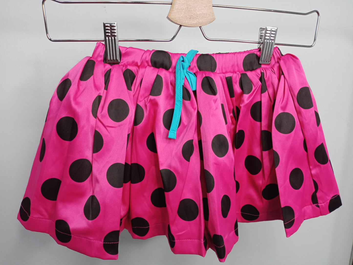 Pink Polka Dot Skirt ( Made In Korea)