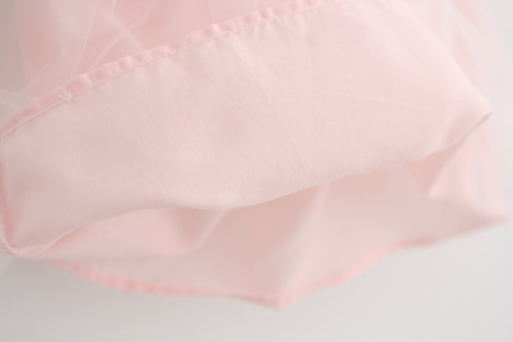 Girls Pink Tulle Dress