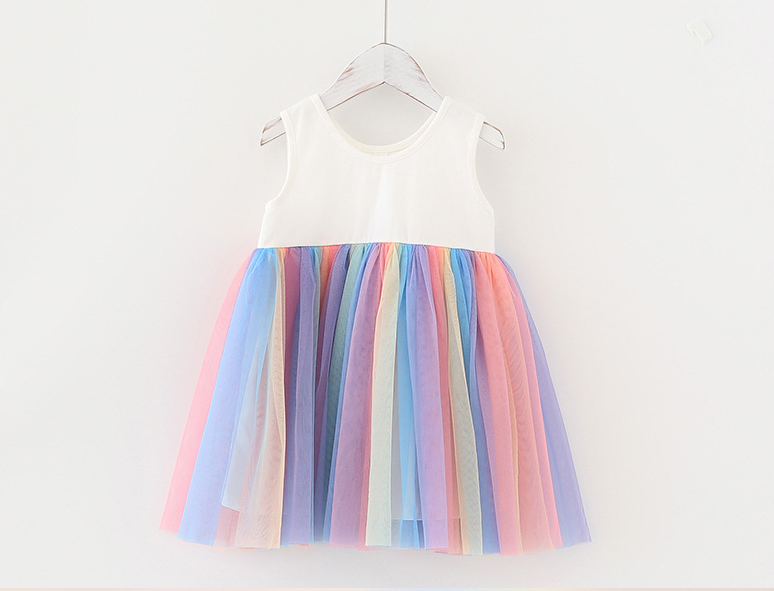 Rainbow TuTu dress for Girls